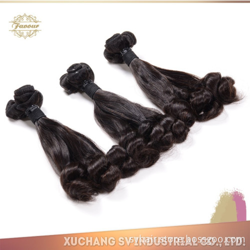 facotry price aunty funmi hair weft 100% hair peruvian human virgin remy hair weave fast delivery